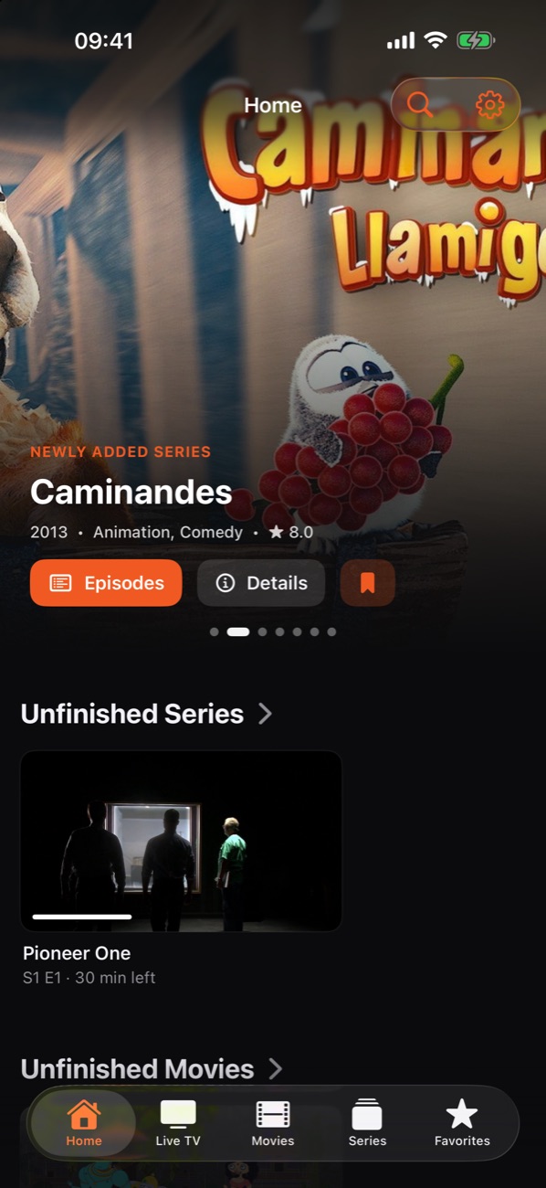 Continue Watching on the iPhone home screen