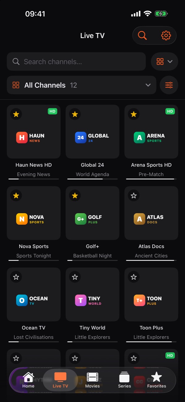 Live TV